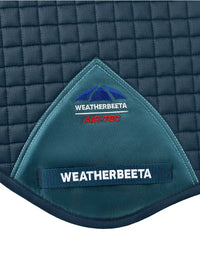 Prime Air-Tec Jump Shaped Saddle Pad - Midnight Teal Large