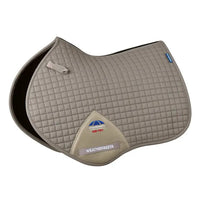 Prime Air-Tec Jump Shaped Saddle Pad - Natural Clay Large