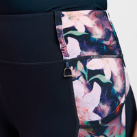 Form Riding Tights - Navy/Ivory Floral