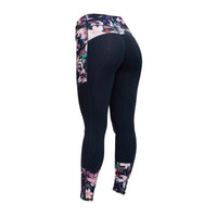 Form Riding Tights - Navy/Ivory Floral