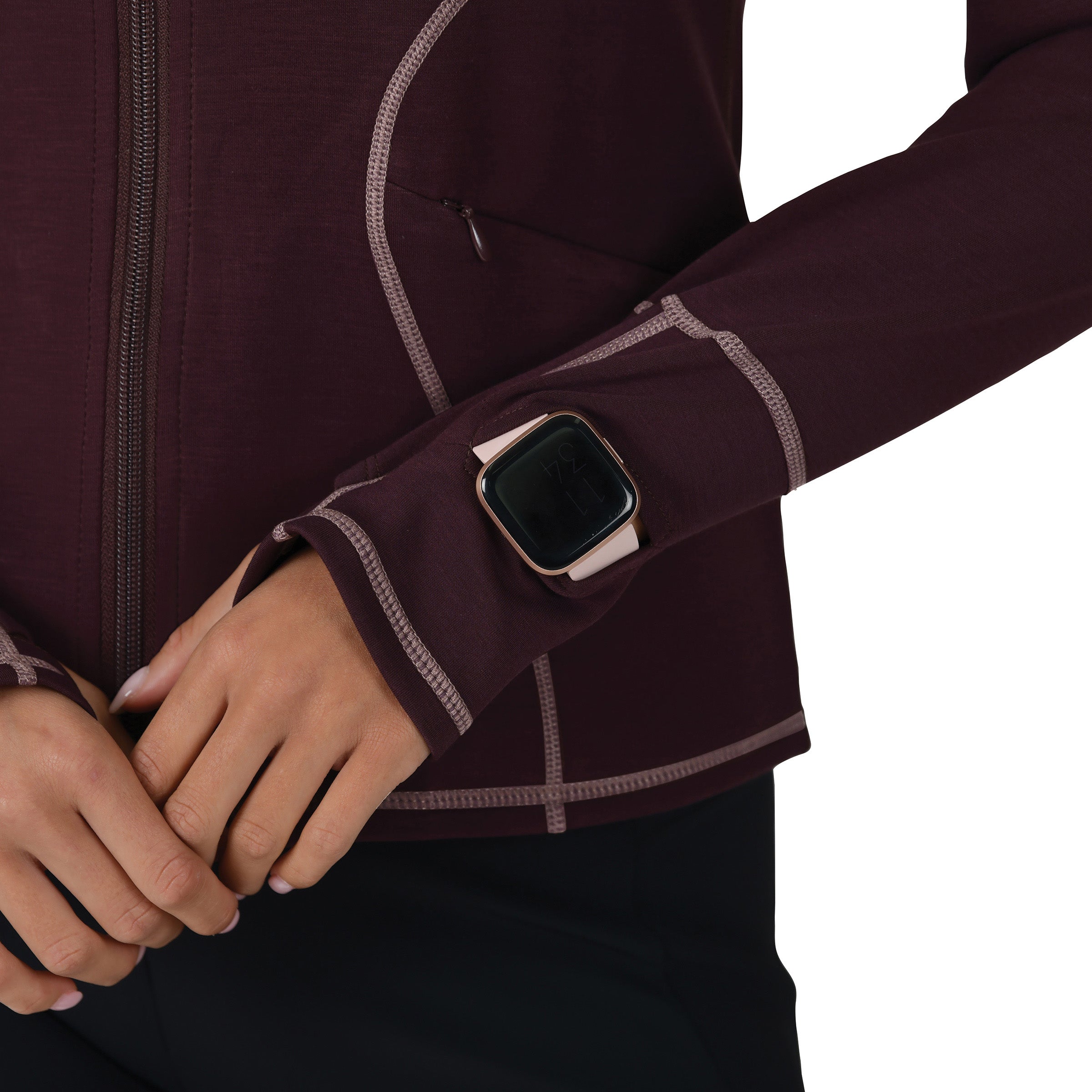 Copper Performance Jacket - Mulberry
