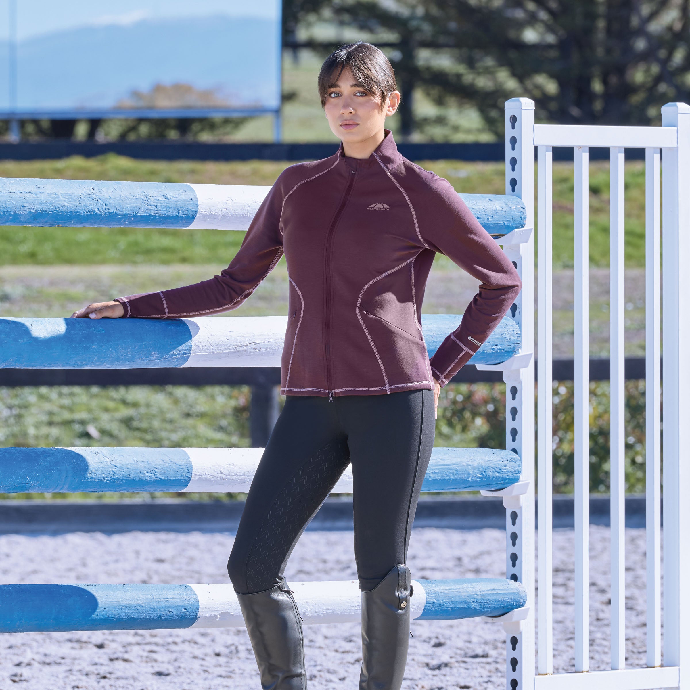 Copper Performance Jacket - Mulberry