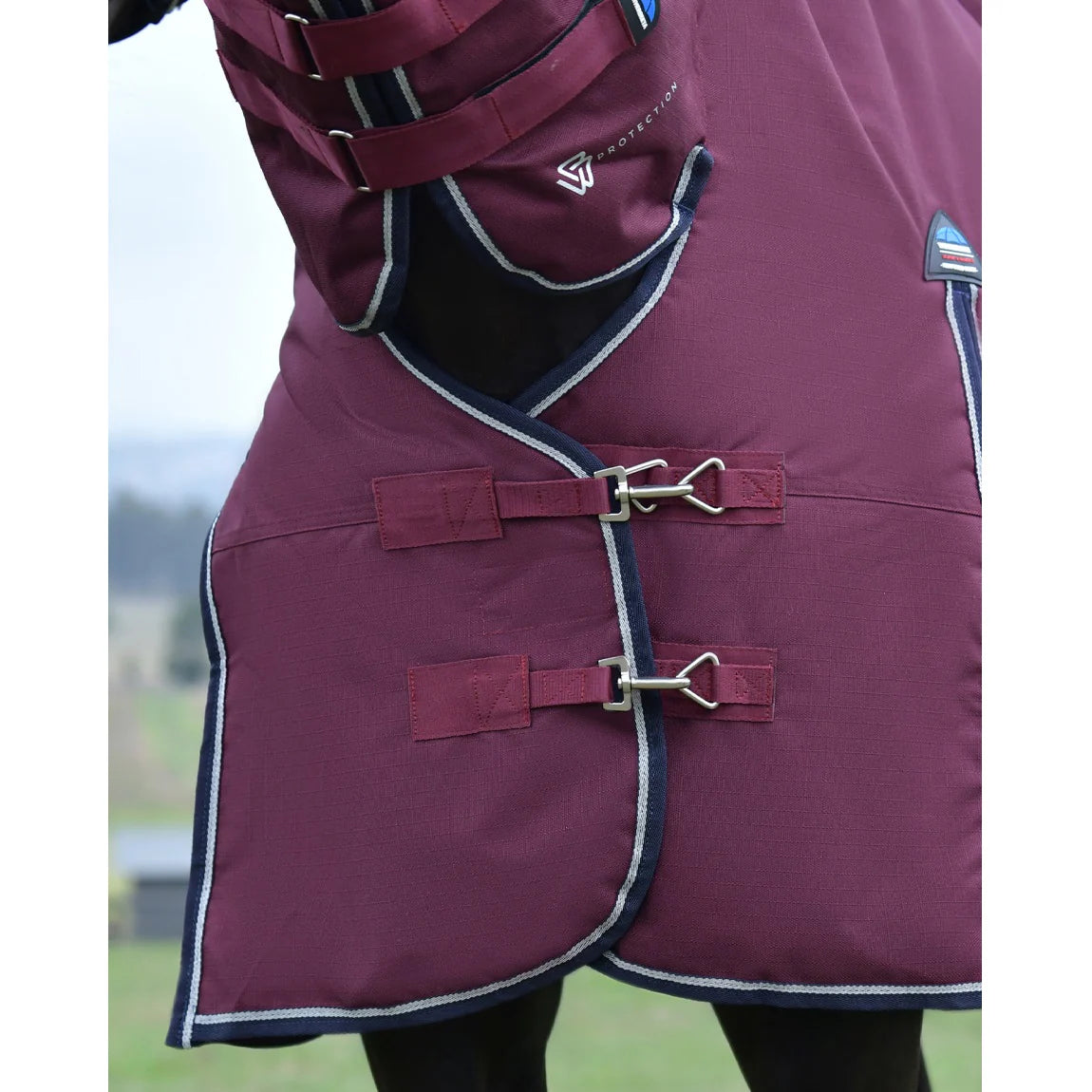 ComFiTec Essential Turnout Combo Burgundy/Navy - 360G