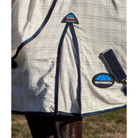 Cotton Summer Sheet Lite Combo - Beige/Navy/Forest Green