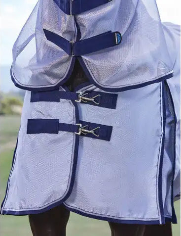 ComFiTec Hexi Shield Fly Sheet Combo - Silver/Navy/White