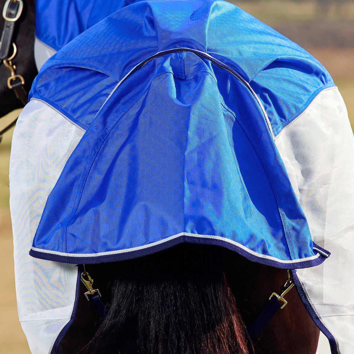 ComFiTec Duo Shield Lite Detach-A-Neck - Blue/Silver/Navy
