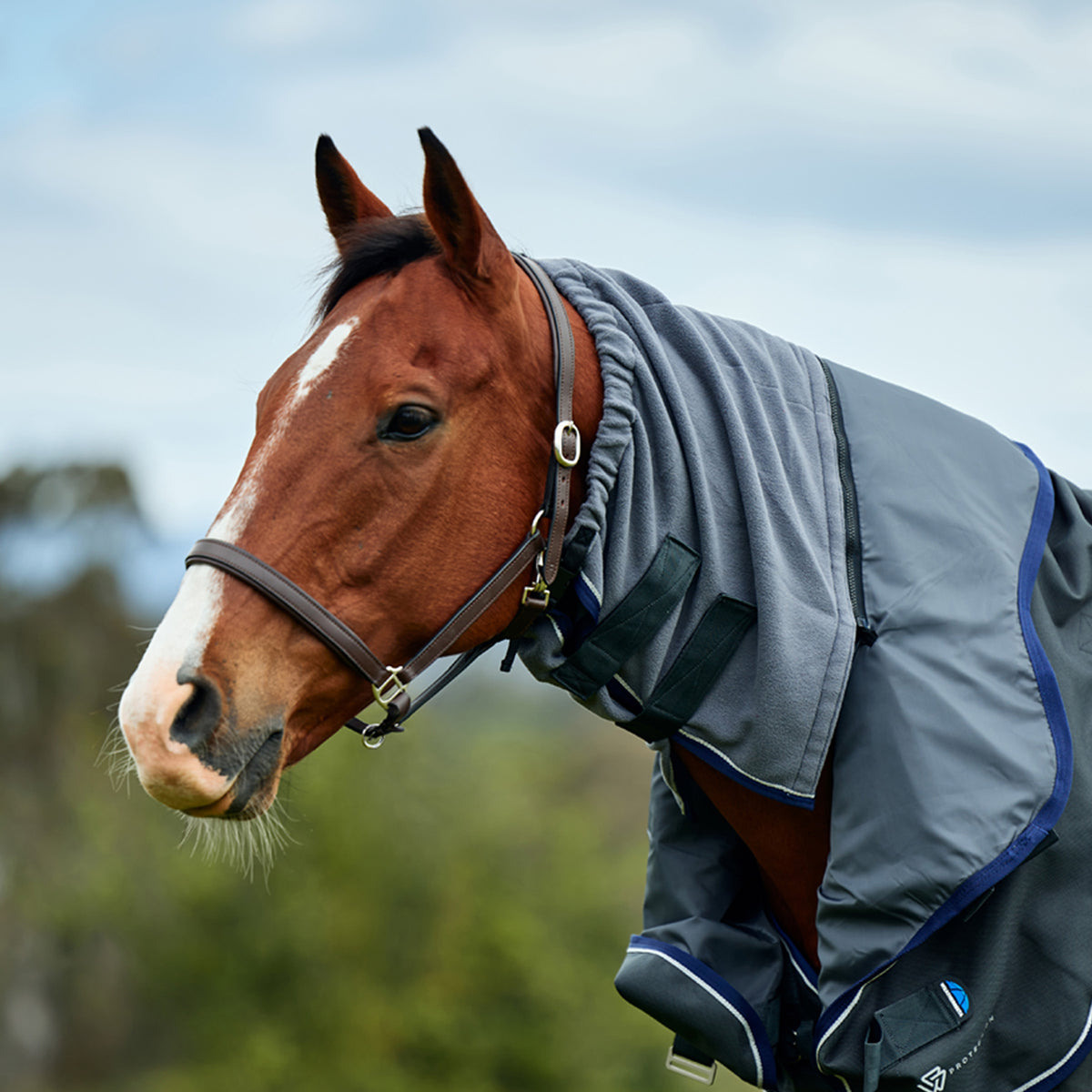 ComFiTec Ultra Turnout Detach-A-Neck Charcoal - 0g