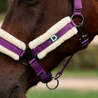 Soft Fit Headcollar - Dark Purple