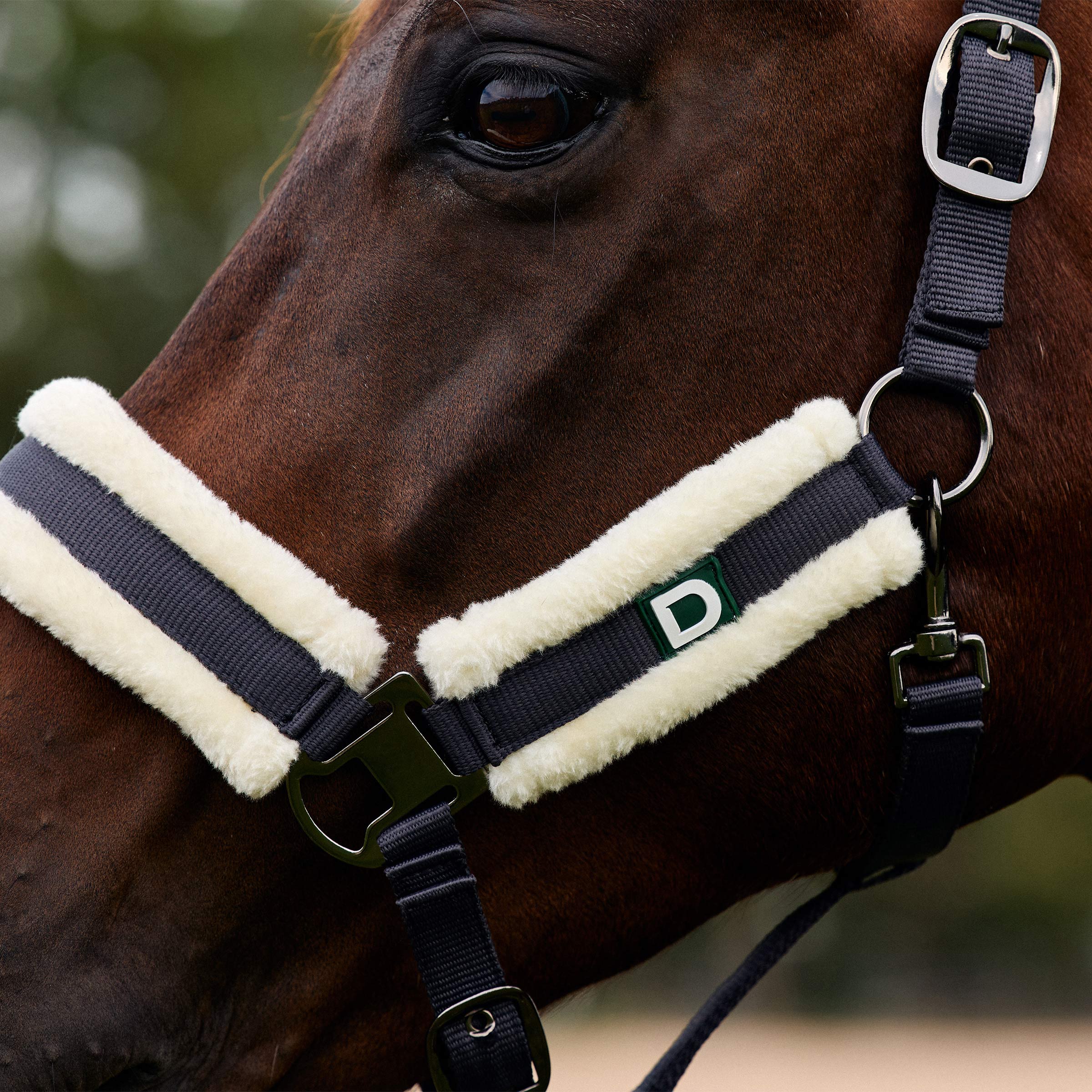 Soft Fit Headcollar - Navy