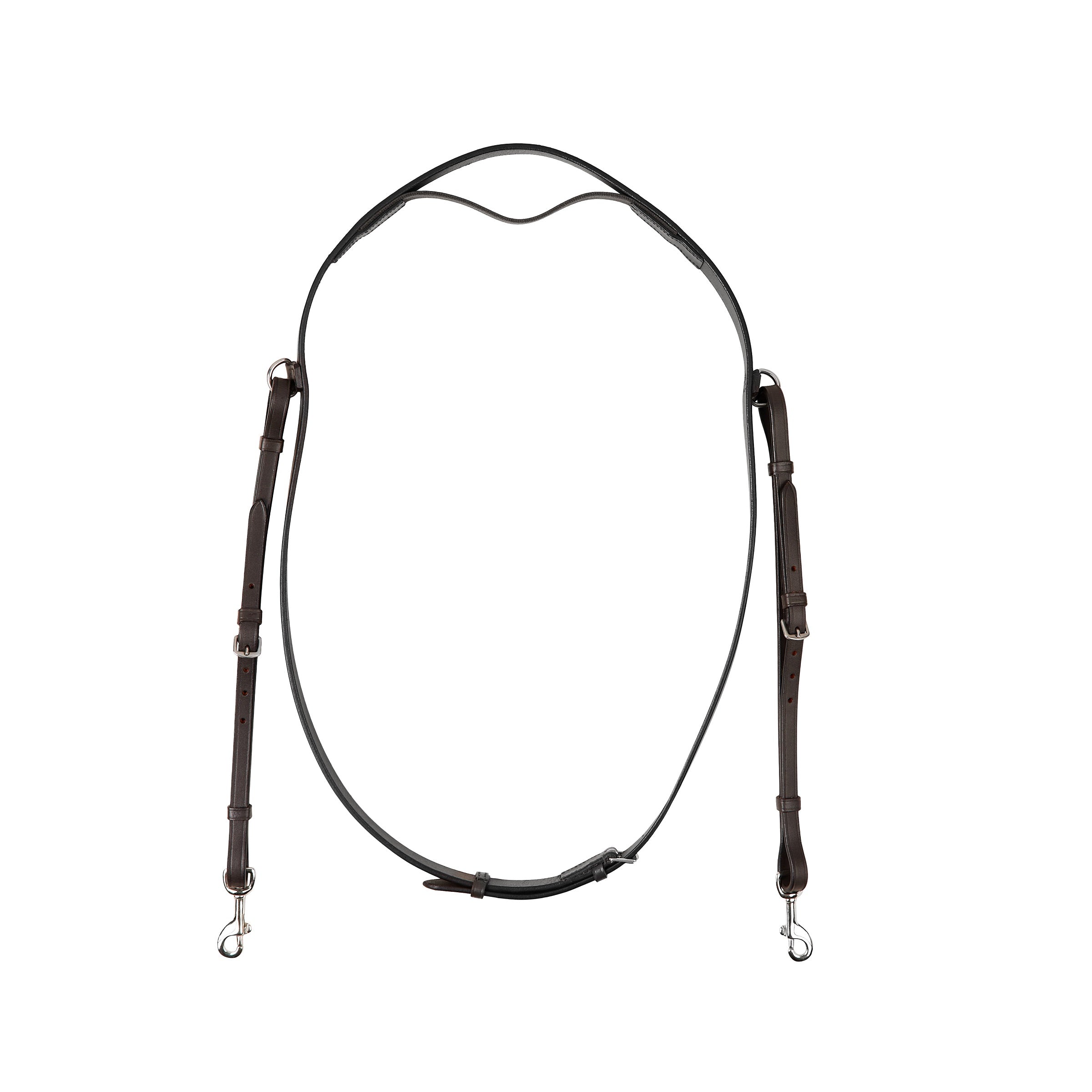 Leather Neck Strap with Attachment - Brown Full