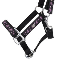 Head Collar Lize - Black/Violet