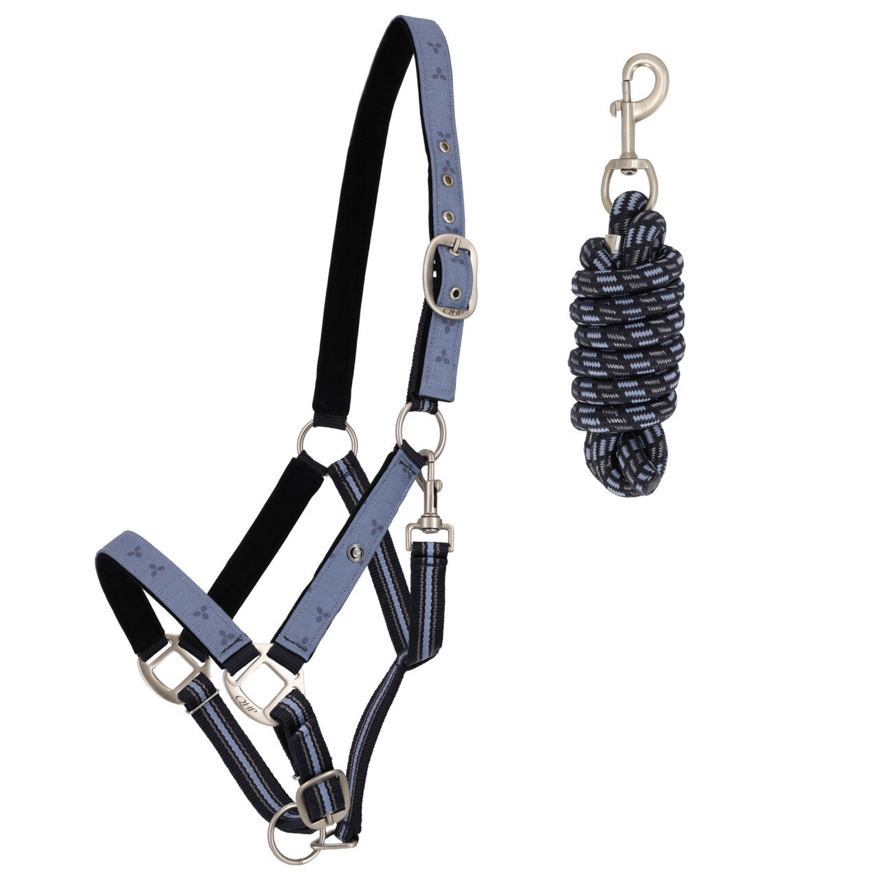 Head Collar Set - Misty Blue