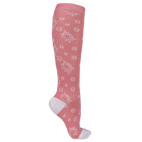 Knee Stockings Jaily 2 Pack - Evening Blue/Pink