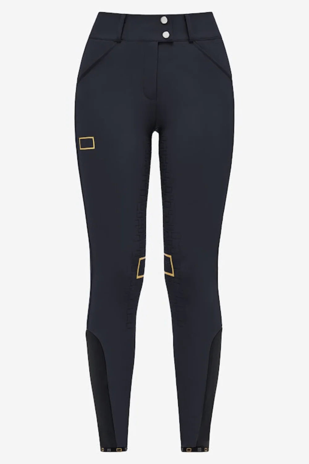 RG Italia - High Waist Full Grip Breeches - Black – Rangiora