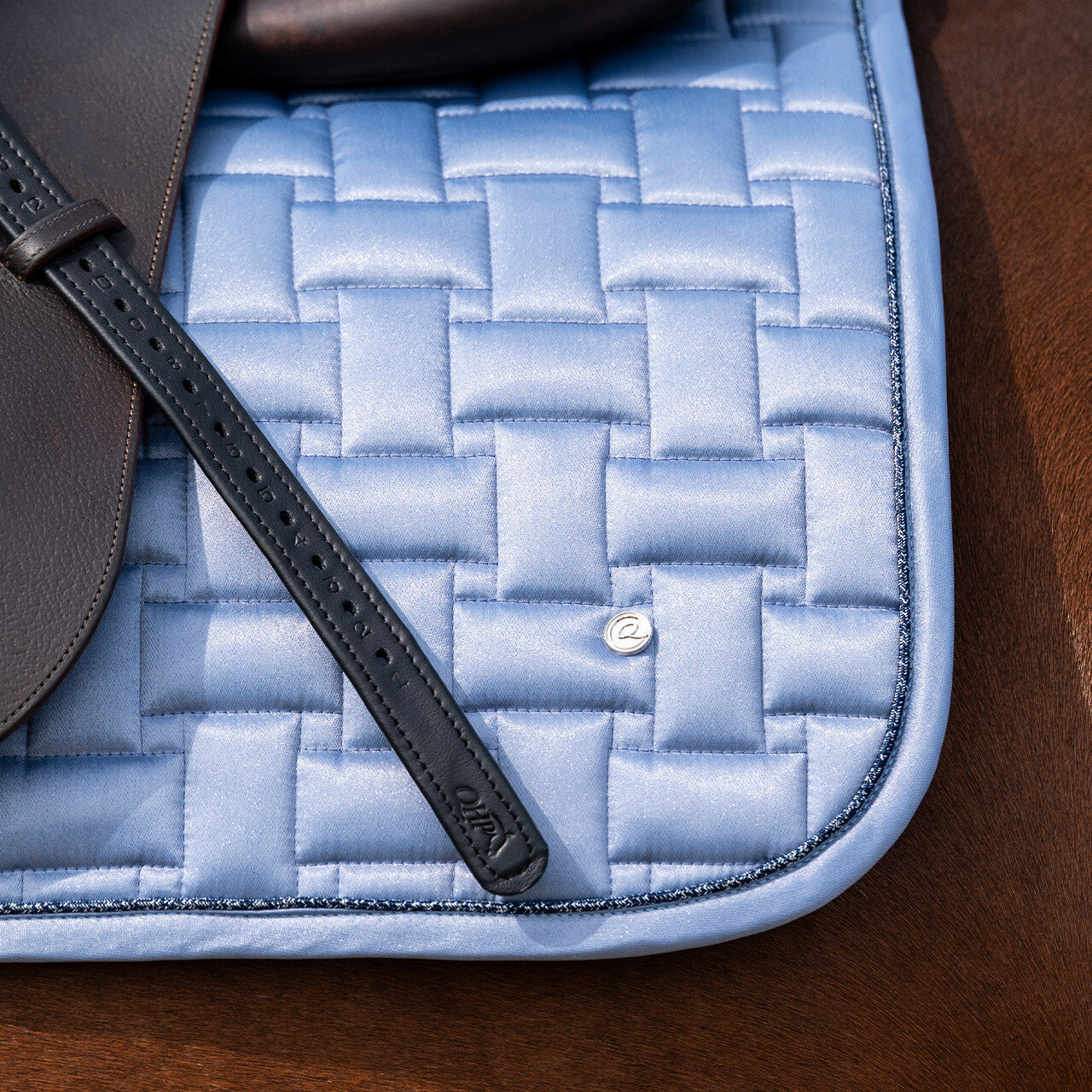 Saddle Pad Aubree Dressage - Misty Blue Full