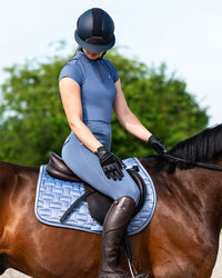 Saddle Pad Aubree All Purpose - Misty Blue Full