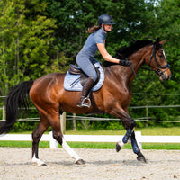 Saddle Pad Aubree Dressage - Misty Blue Full