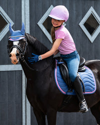 Saddle Pad Rosalynn All Purpose - Blue Pony