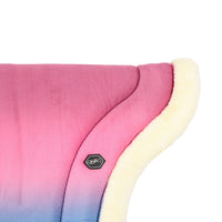 Bareback Pad Rosalynn - Pink/Blue