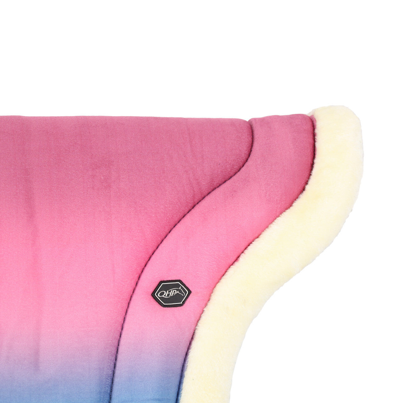 Bareback Pad Rosalynn - Pink/Blue