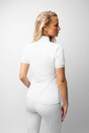 Taylor Glimmer Short Sleeve Show Shirt - White