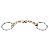 Novo Contact Loose Ring Double Join Bradoon 14mm
