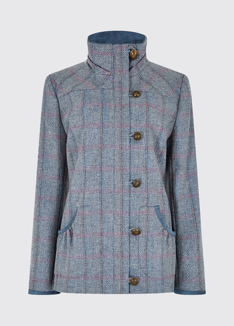 Bracken Tweed Jacket - Denim Haze