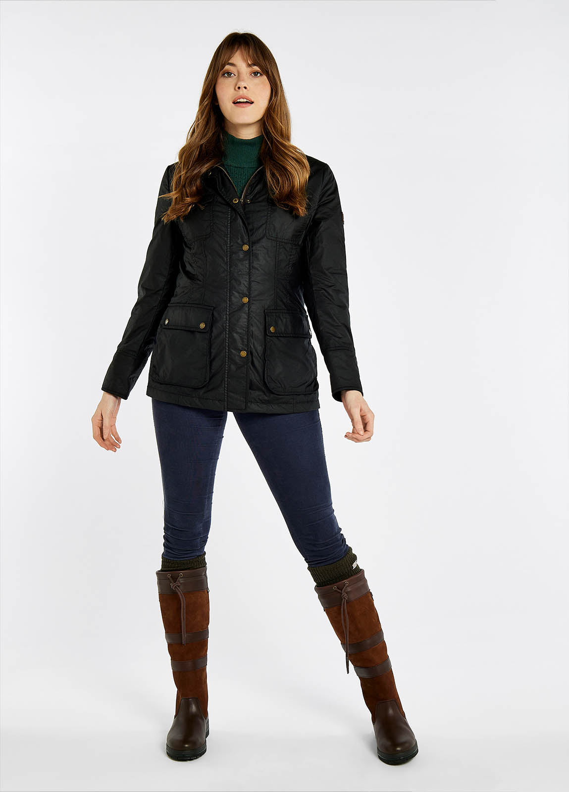 Barbour seahouse waxed cotton jacket hotsell