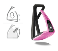 Soft'Up Lite Junior Stirrups - Pink