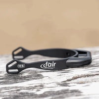 Spurs Fairrider Black 25mm Flat Neck Black
