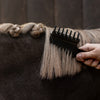 Mane Comb with Clip - Black
