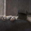 Mane Comb with Clip - Black
