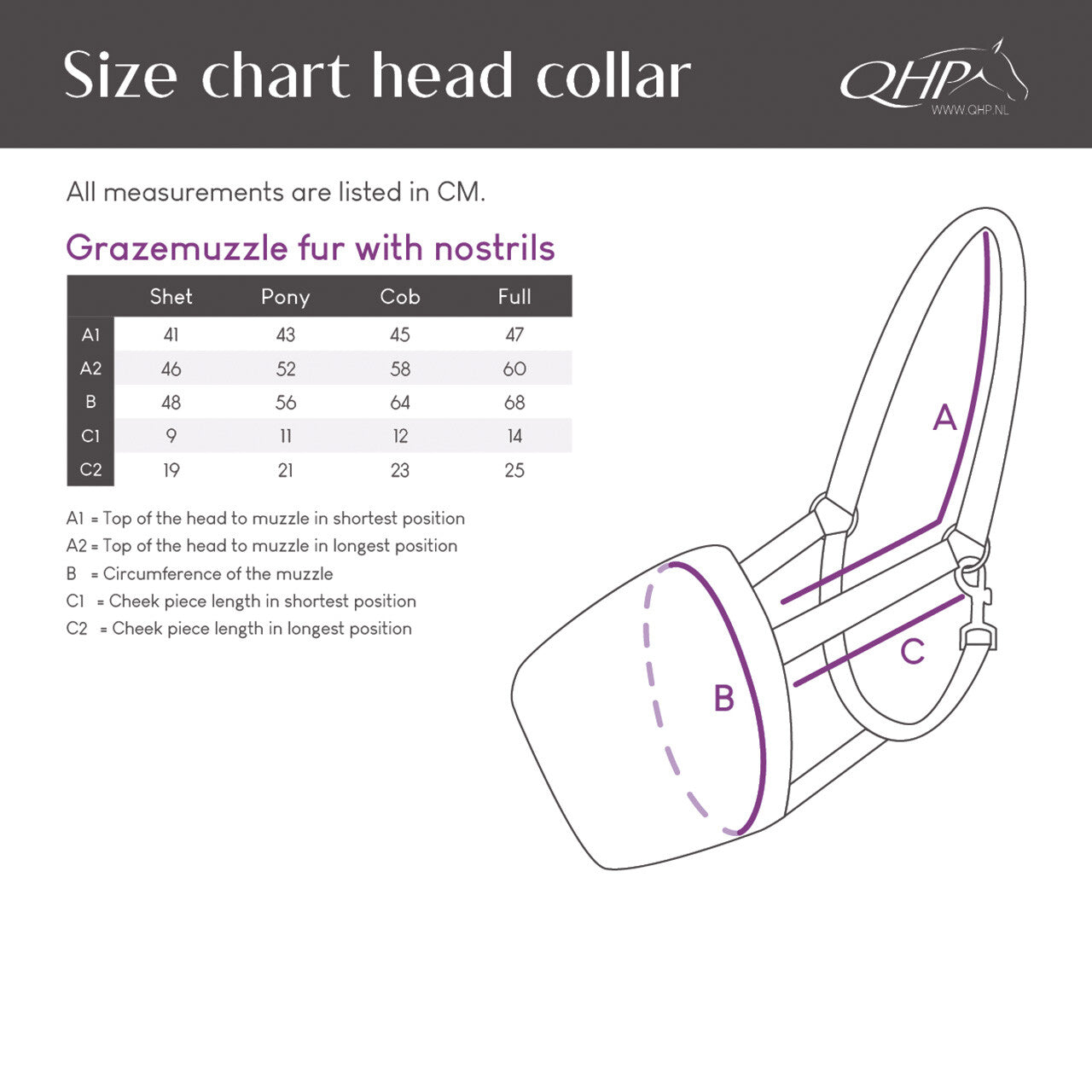 Grazing Muzzle with Fur