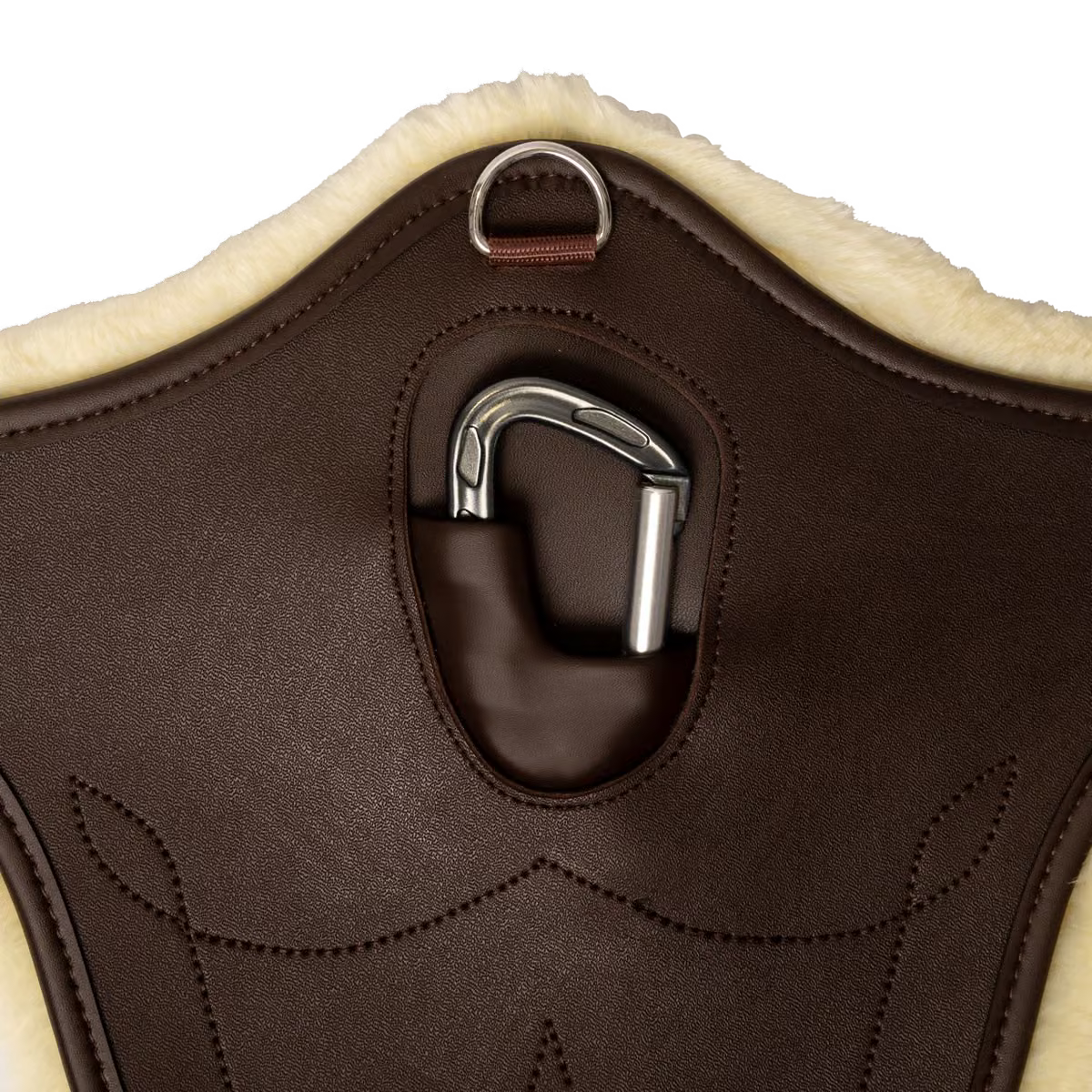 Sheepskin Anatomic Stud Guard - Brown