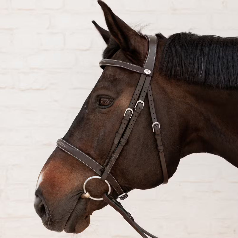 Working Cavesson Hunter Bridle - Brown
