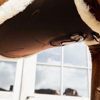 Sheepskin Anatomic Stud Guard - Brown