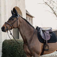Jump Saddle Pad Glitter Stone - Black