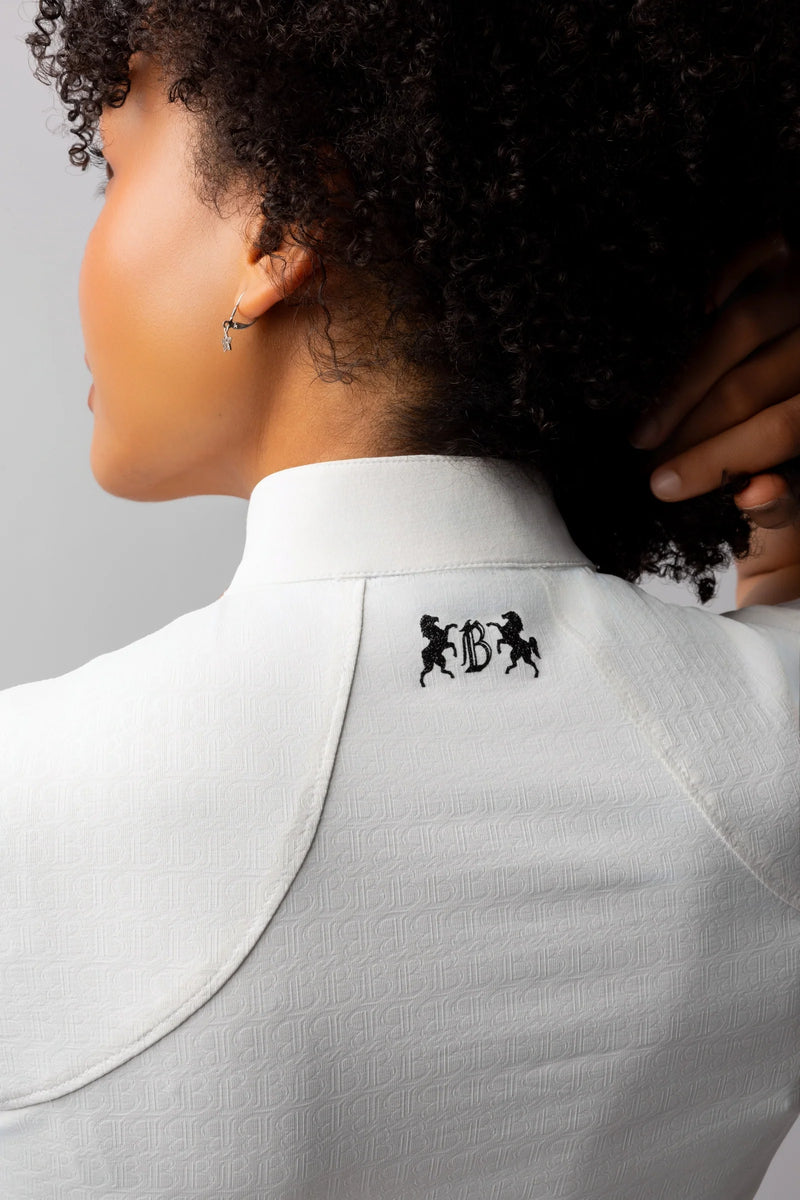 Liv Short Sleeve Show Shirt - White