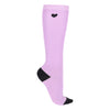 Knee Stockings Lize 2 Pack - Black/Violet
