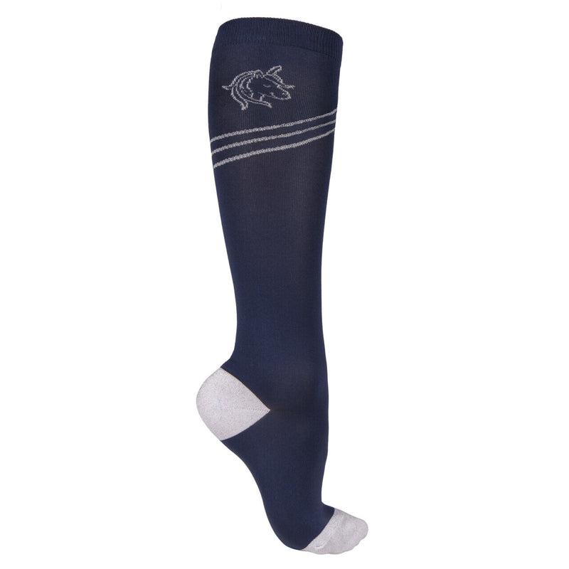 Knee Stockings Jaily 2 Pack - Evening Blue/Pink