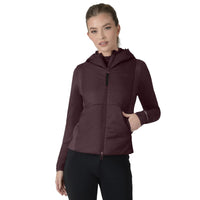 Hybrid Padded Jacket - Mulberry