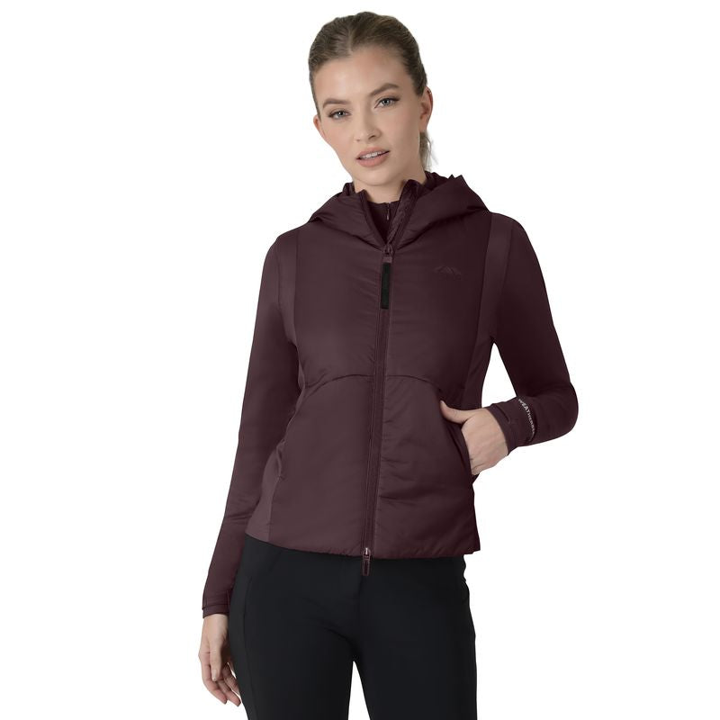 Hybrid Padded Jacket - Mulberry