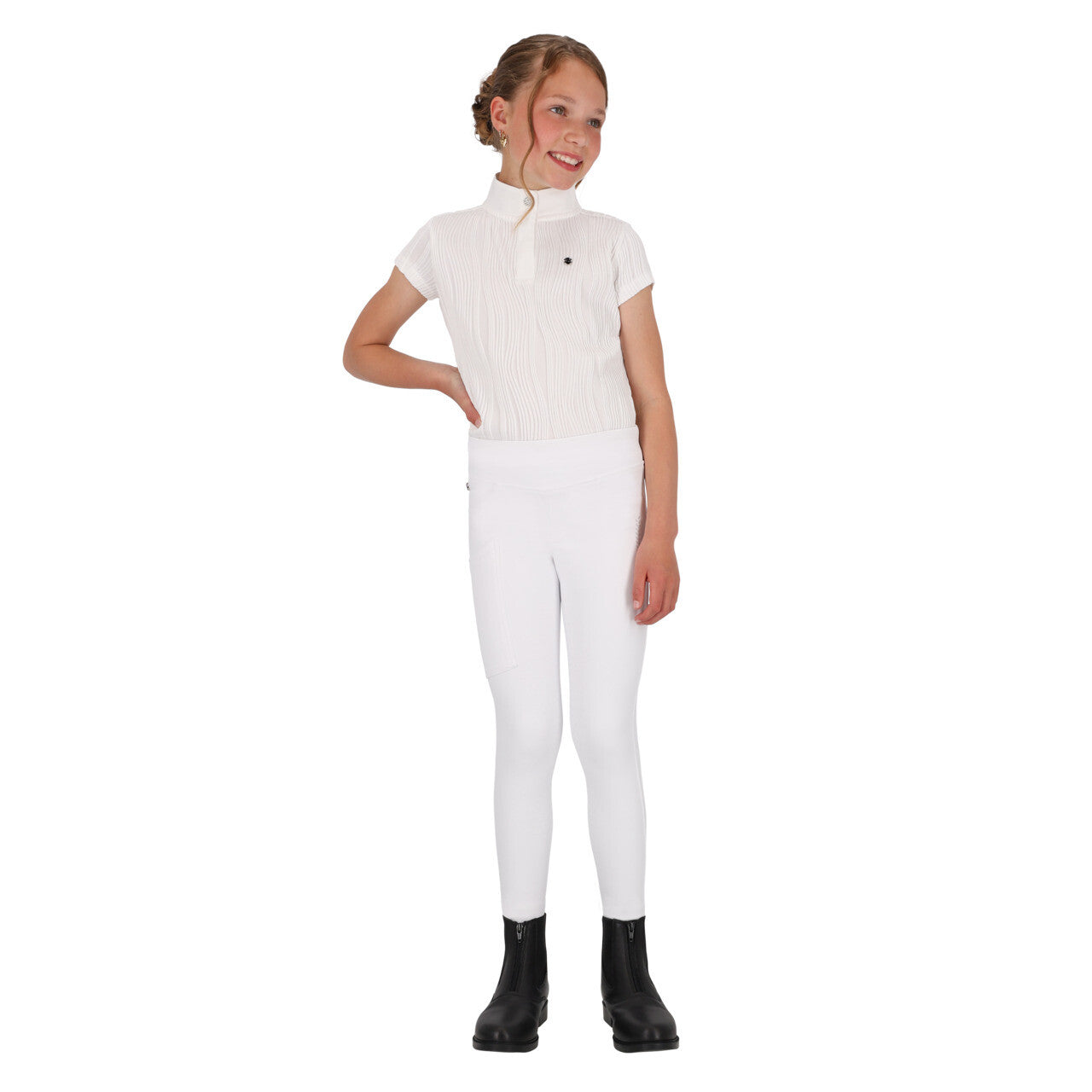 Competition Shirt Kynlee Junior - White