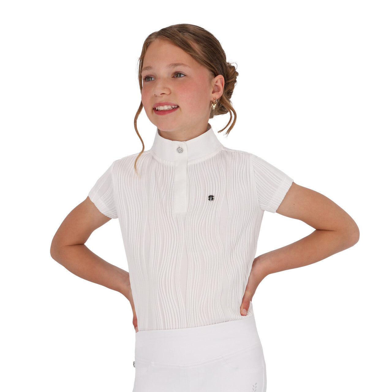 Competition Shirt Kynlee Junior - White