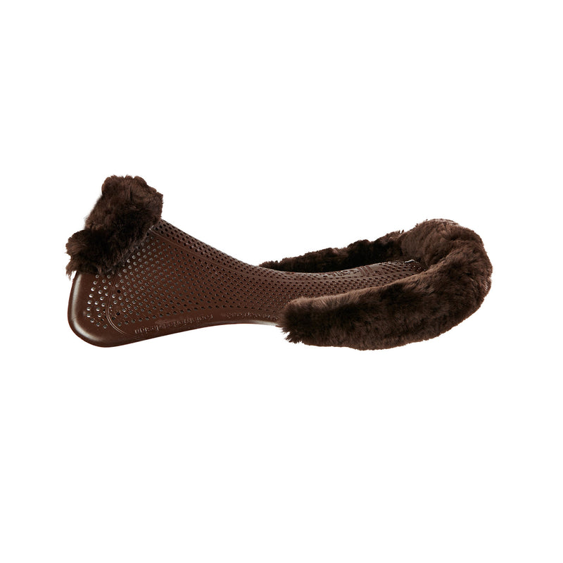 Therapeutic Gel Pad Cut Out Sheepskin - Brown