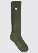 Alpaca Wool Socks - Olive