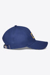 Print Baseball Cap - Royal Blue