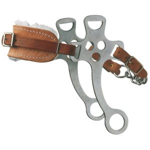 Fleece Nose Hackamore Bit