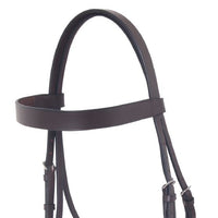 Flat Browband - Brown