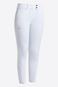 Woman's High Waist Breeches - White